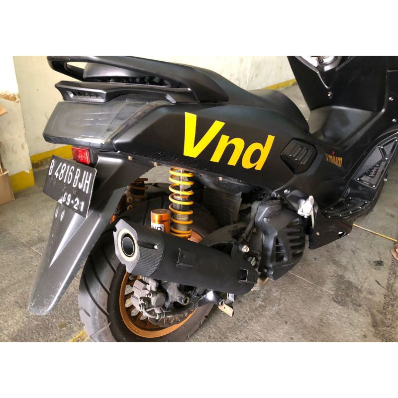 KNALPOT TSUKIGI VND NEW AK 777 Yamaha Nmax 155 old / Nmax 155 lama