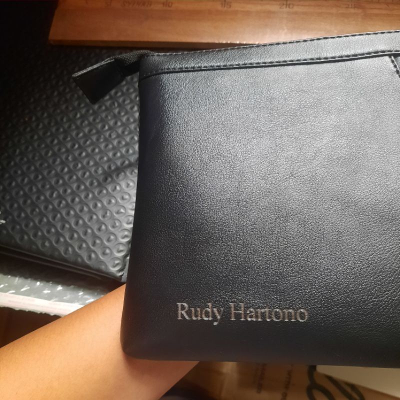 Dompet Wanita Pria Panjang Kulit Handbag Clutch Bisa Request Nama Atau Logo