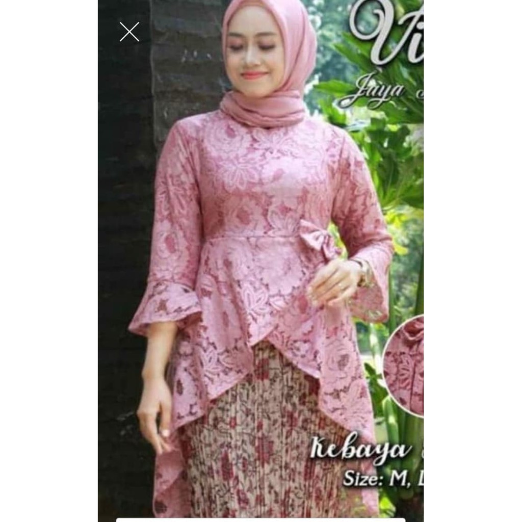 atasan kebaya brukat sri kandi trendy