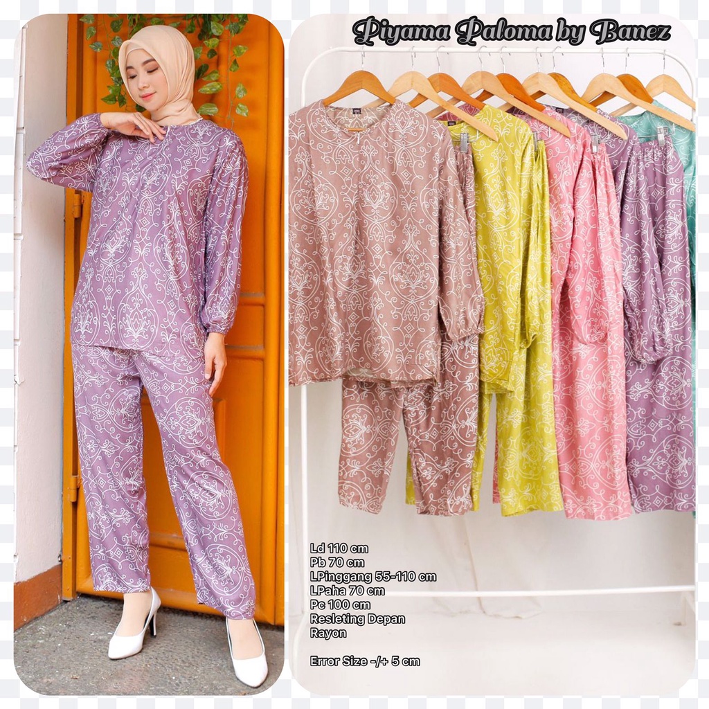 Piyama/One set Paloma By Banez (Ecer & Grosir)