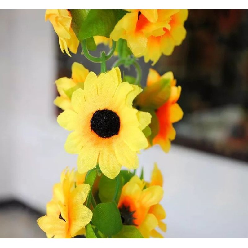Bunga Matahari Rambat 72 & 26 Bunga / Bunga Artificial-4