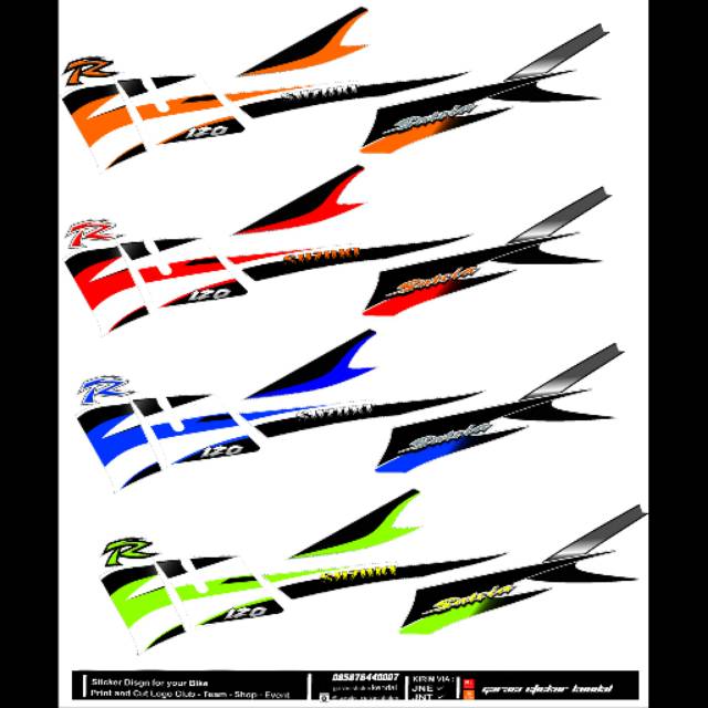 STRIPING SATRIA HIU LSCM