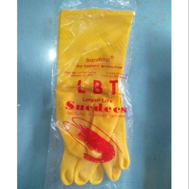 Sarung tangan karet LBT Lobster Udang
