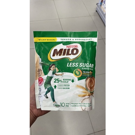 MILO MALAYSIA LESS SUGAR