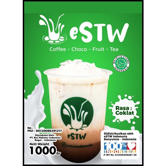 

Estw Coklat 1000 Gr / Bubuk Minuman Coklat 1000 Gr