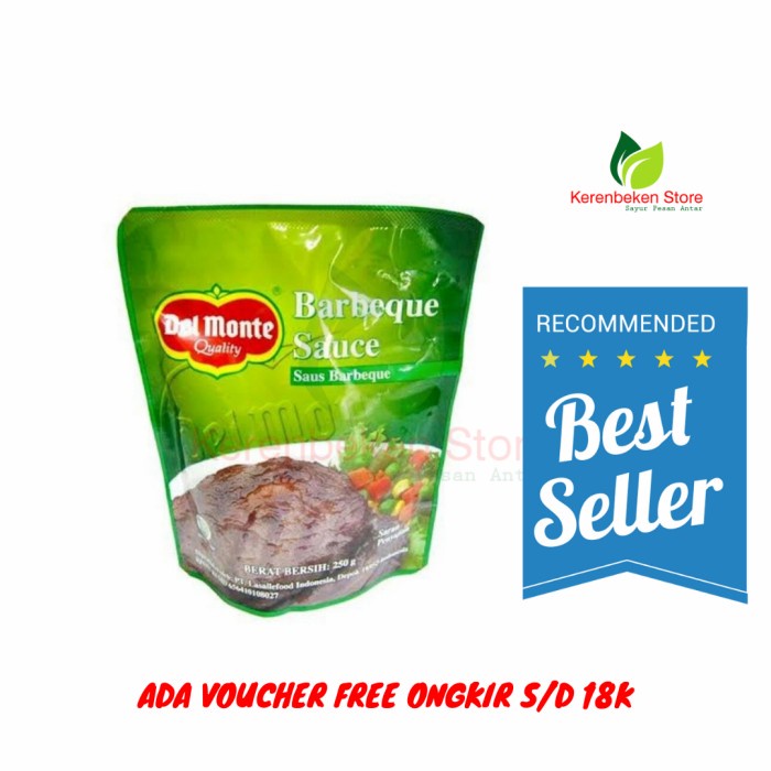 

delmonte saos barbeque 250gr