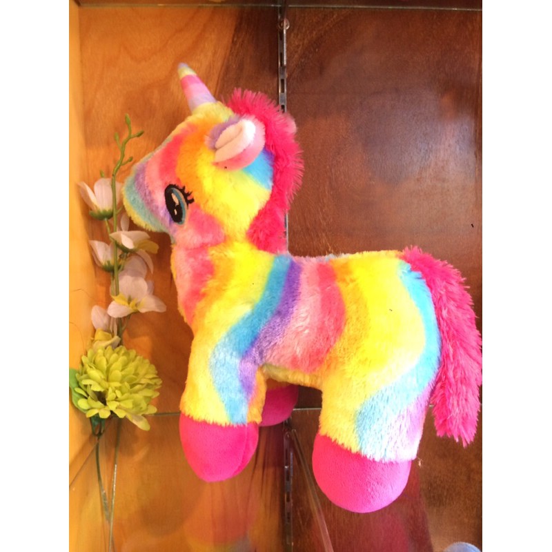 boneka unicorn/ boneka kekinian/ boneka lucu/ boneka unicorn rainbow