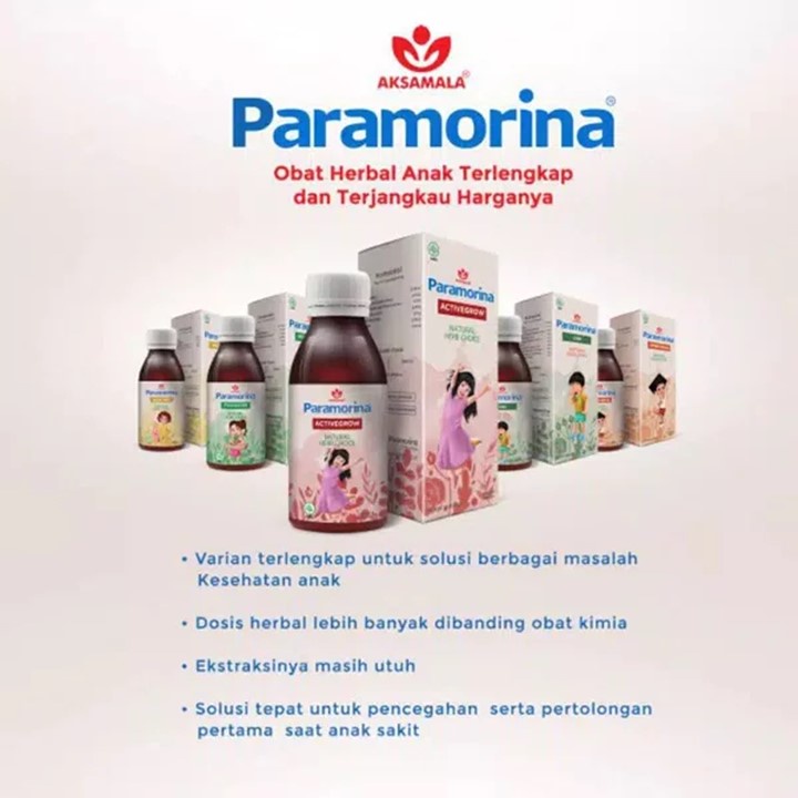 

madu anak Paramorina paket 10 botol hadiah emas 24 carat active grow picky eater upbrainina paracana herbal batuk pilek 100 ML