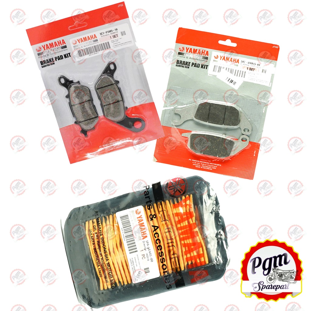 Yamaha Paket Kampas Rem Filter Udara Vixion 150 Fi Advance