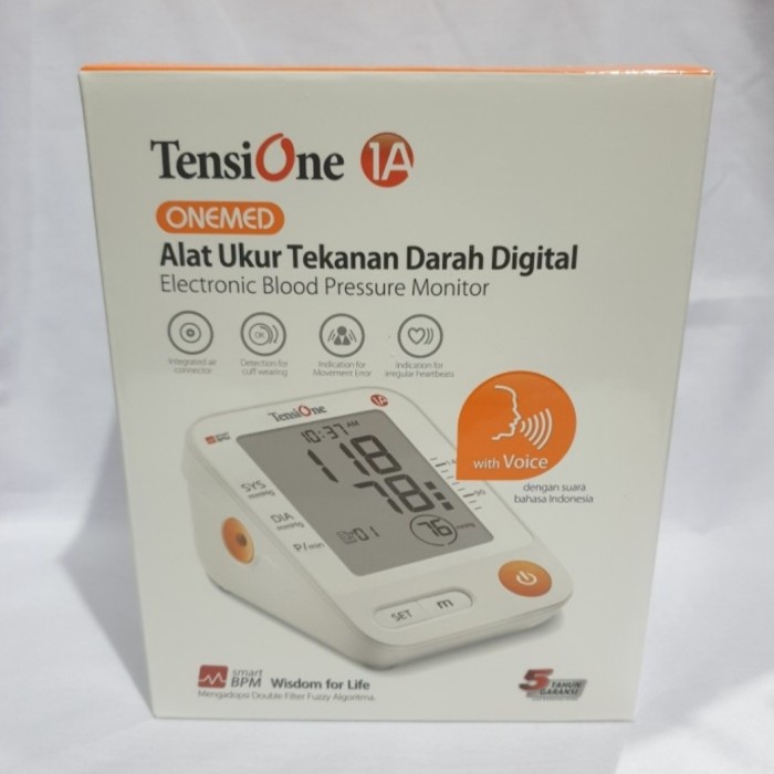Tensimeter Digital Onemed Dengan Suara 1A Tensione Alat Tensi Darah