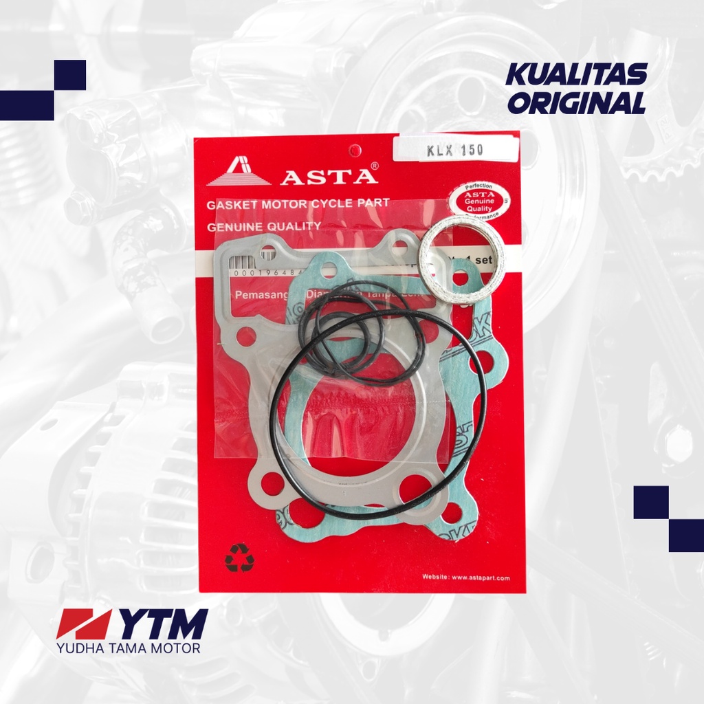 PAKING GASKET TOPSET TOP SET KLX 150 ASTA KUALITAS ORIGINAL