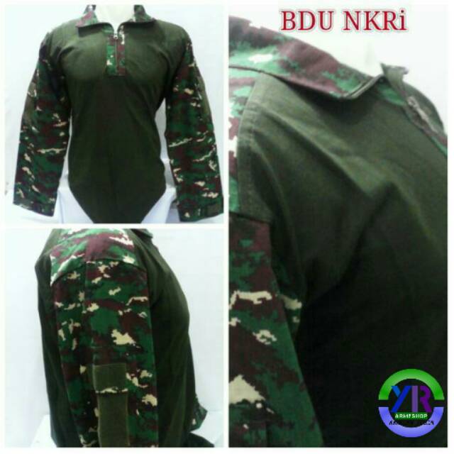 Kaos Baju BDU Loreng NKRI