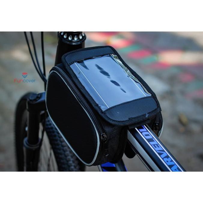 Tas Sepeda Touchscreen Waterproof Tas Stang Sepeda lipat mtb universal