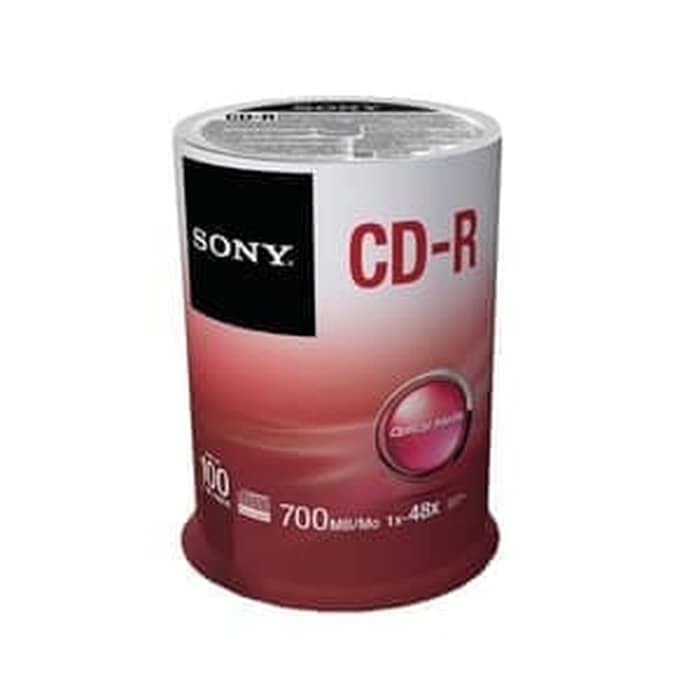 Sony CD-R 700MB Tabung isi 100