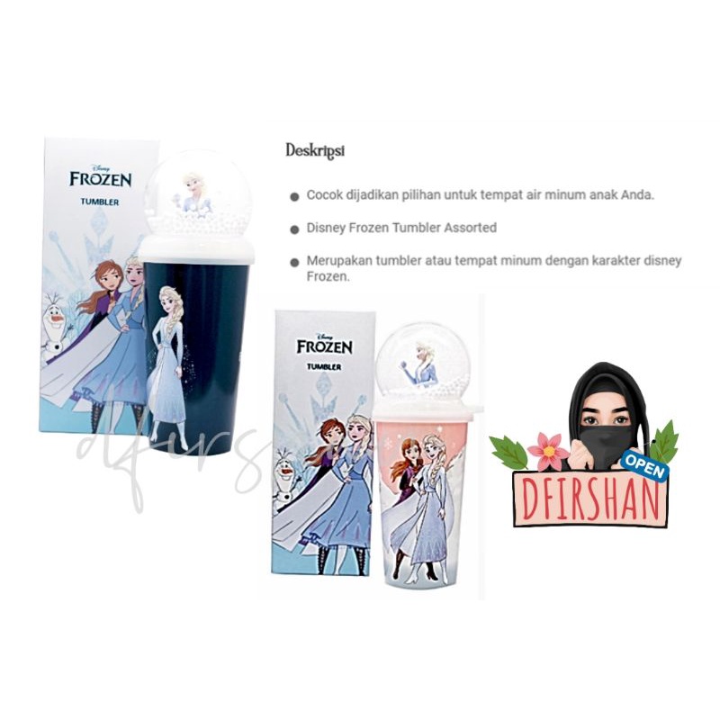 Tumbler frozen disney/biru/krem(dfirshan)