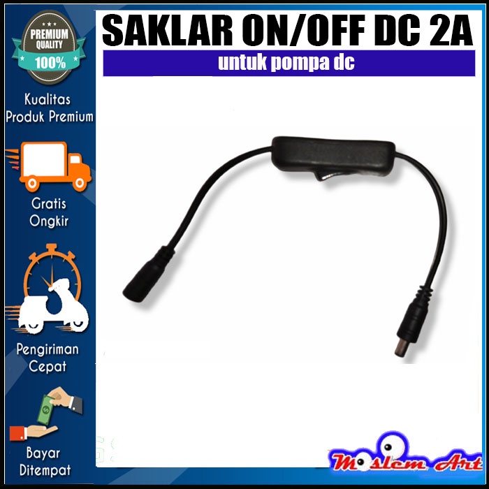 Saklar On/Off DC 2A