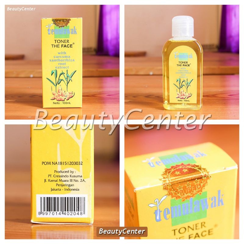 The Face TEMULAWAK Toner BPOM 125ml