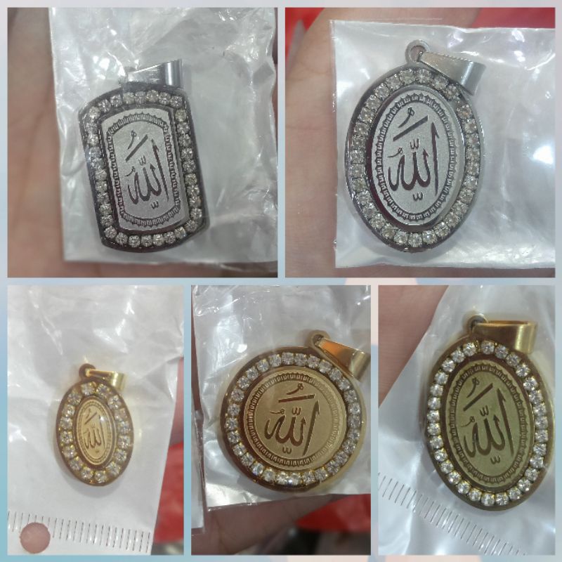 T-LIONTIN TITANIUM LAFADZ ALLAH DENGAN MATA ZIRCON.