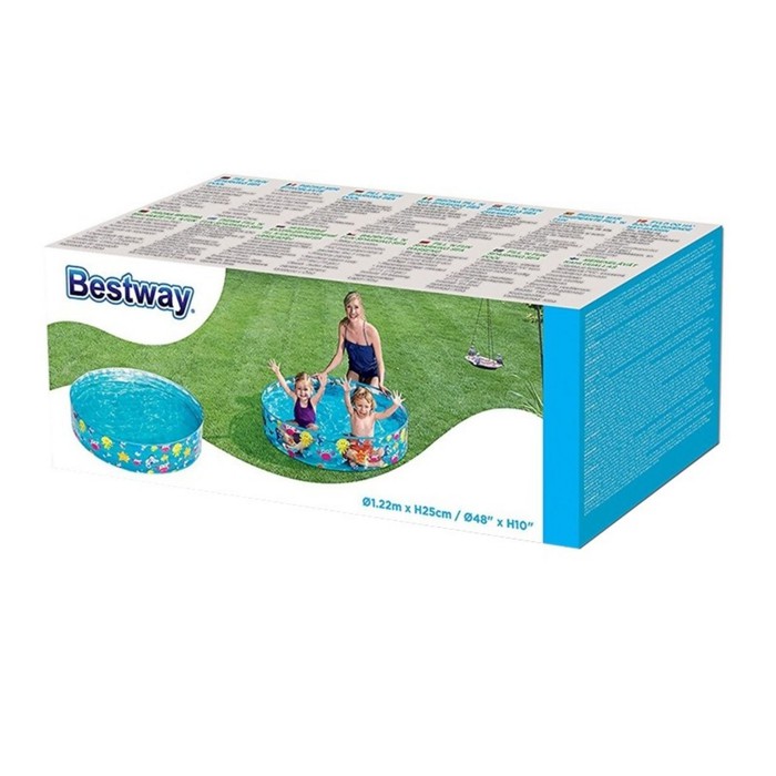 BESTWAY FILL N FUN POOL 122cm 55028 kolam anak tanpa dipompa Makassar