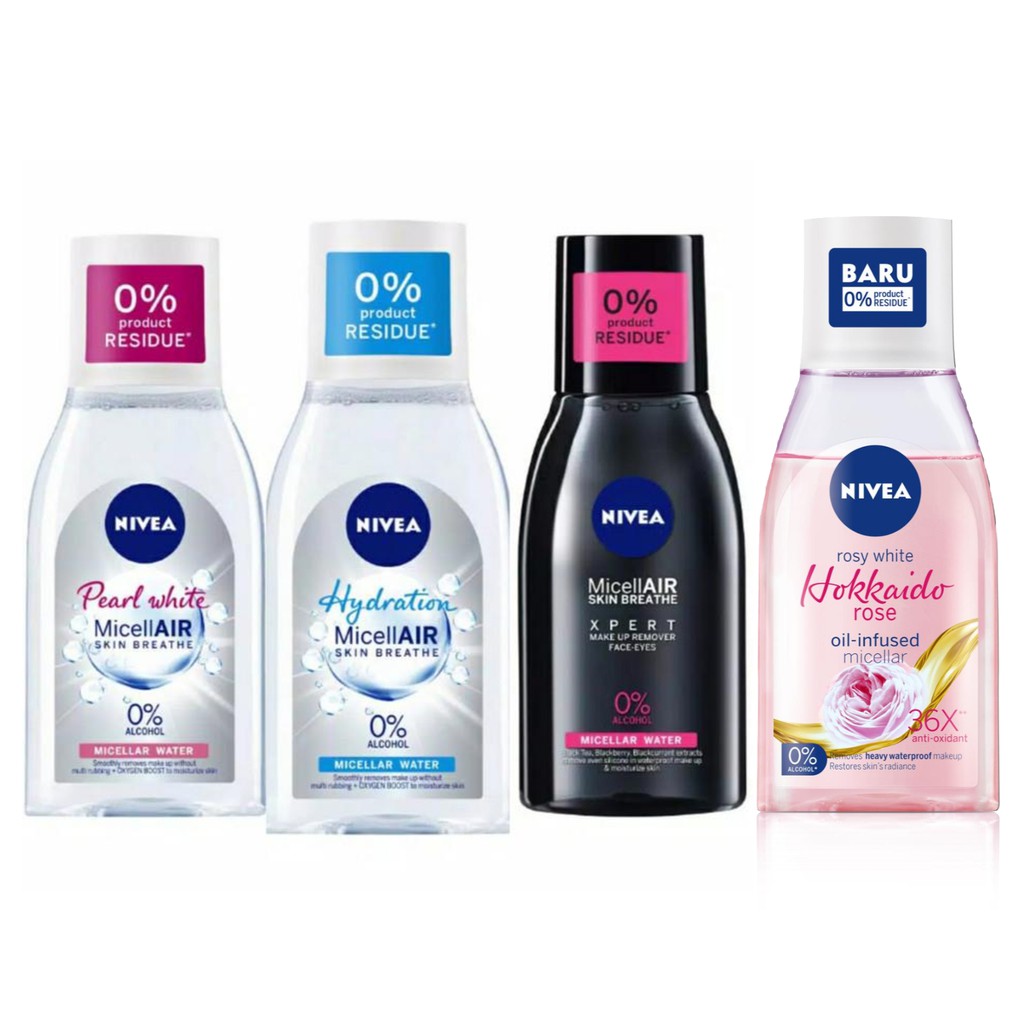 ☘️ CHAROZA ☘️ NIVEA Micellar Water 125ML / 200ML