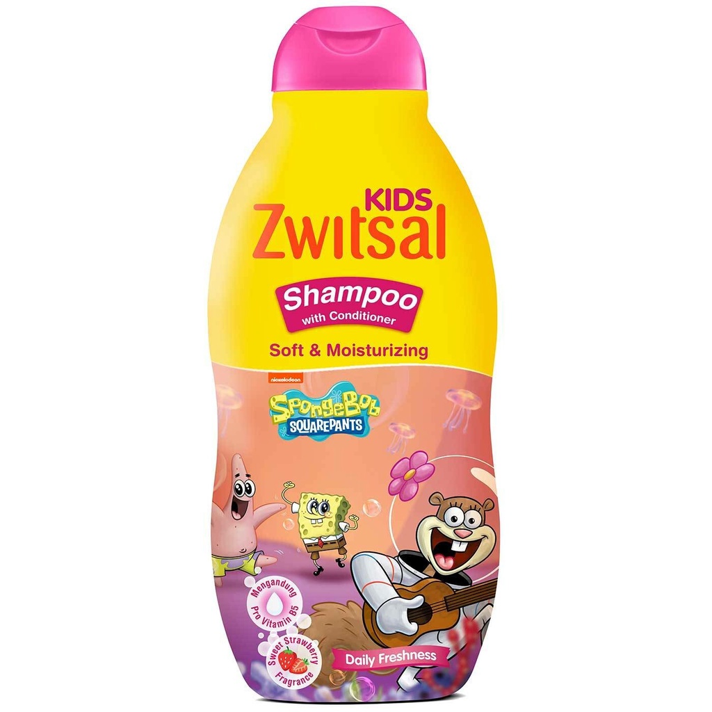 ZWITSAL KIDS Shampoo Soft &amp; Moisturizing Pink 180ml