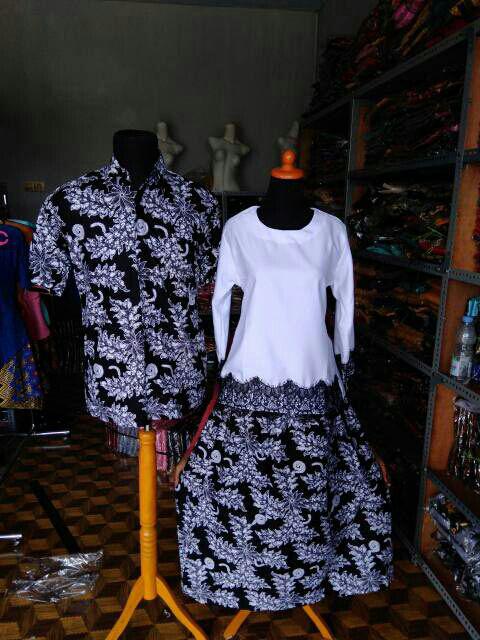 Maura Couple - Sania Ruflle Batik Couple Ori Ndoro Jowi Garansi Termurah Shopee - Modern Batik Solo