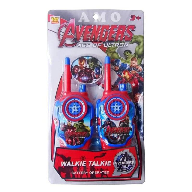 MAINAN WALKIE TALKIE SPIDERMAN SET / MAINAN ANAK WALIKE TALKIE SPIDERMAN TELEPON PROMO TERMURAH COD