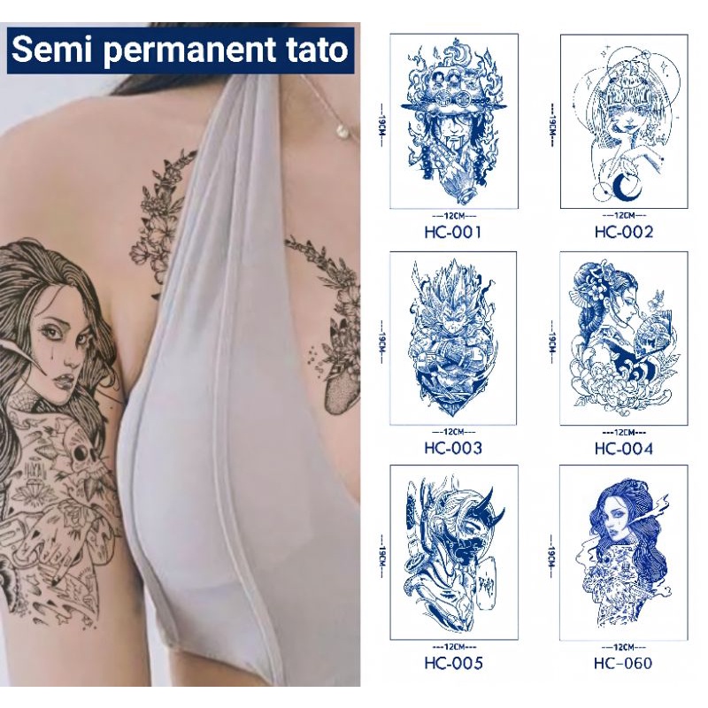 Semi Permanen Tatto (HC Series)