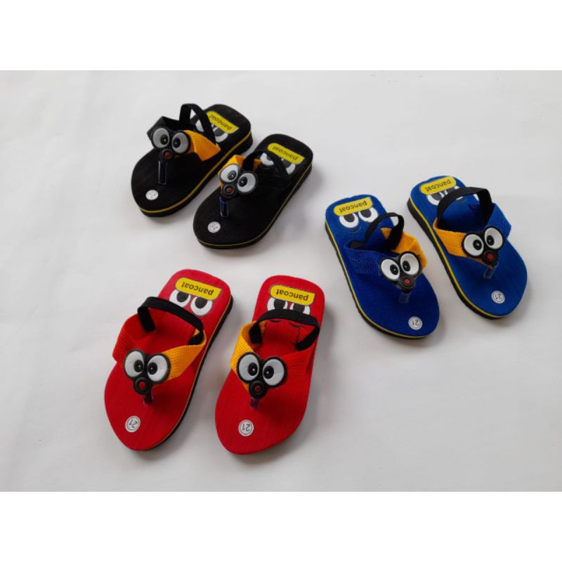 Sandal Anak Bayi  Mata webbing tali belakang polos