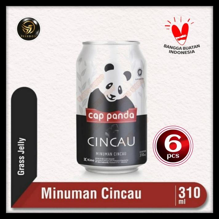 

TERMURAH CAP PANDA MINUMAN GRASS JELLY PANDA CINCAU KALENG 310 ML (HARGA 6 PCS) !