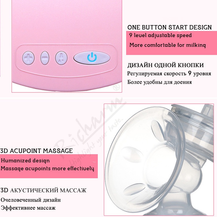 Pompa ASI Elektrik Otomatis Milk Breast Pump - MZ-602