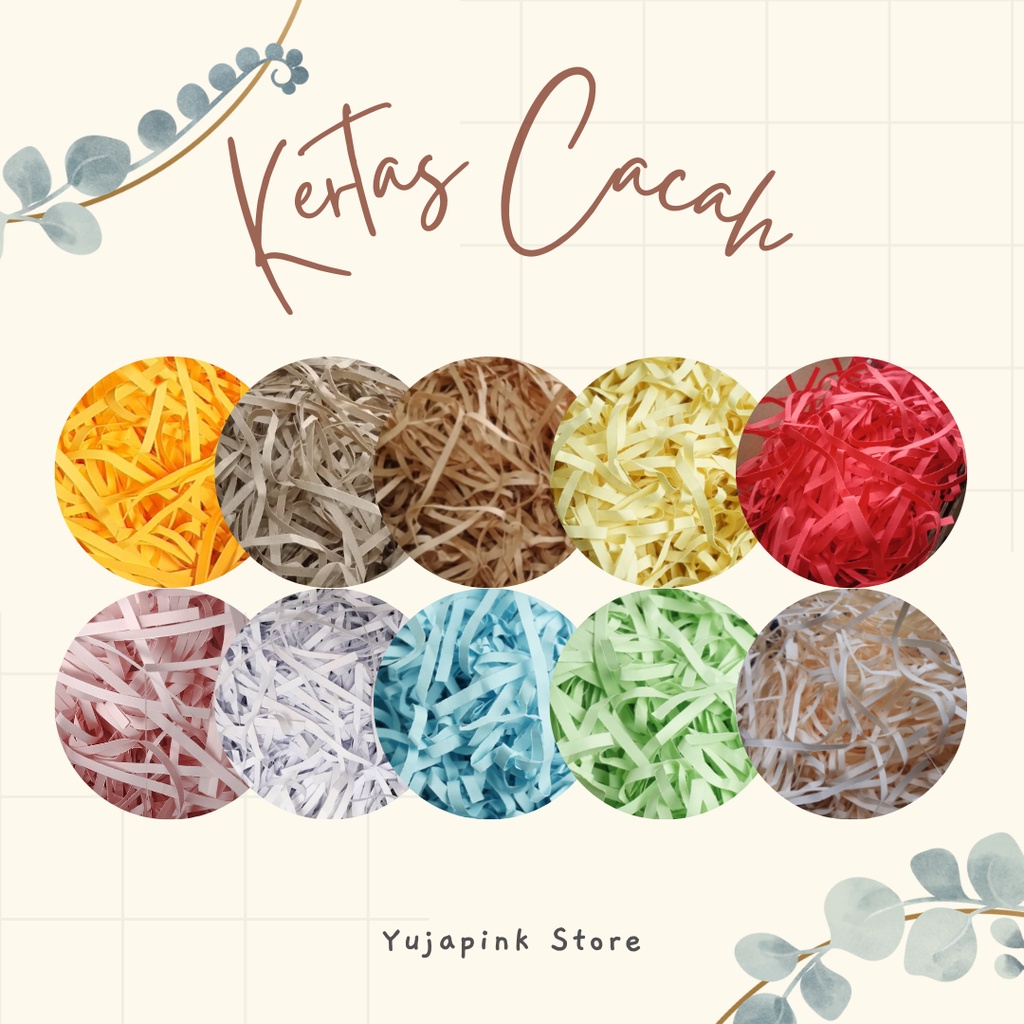 

kertas cacah kertas serut hampers 50 gram