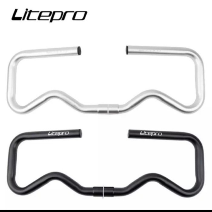 Handlebar Litepro for 25,4x490 mm butterfly bar 22,2 mm alloy