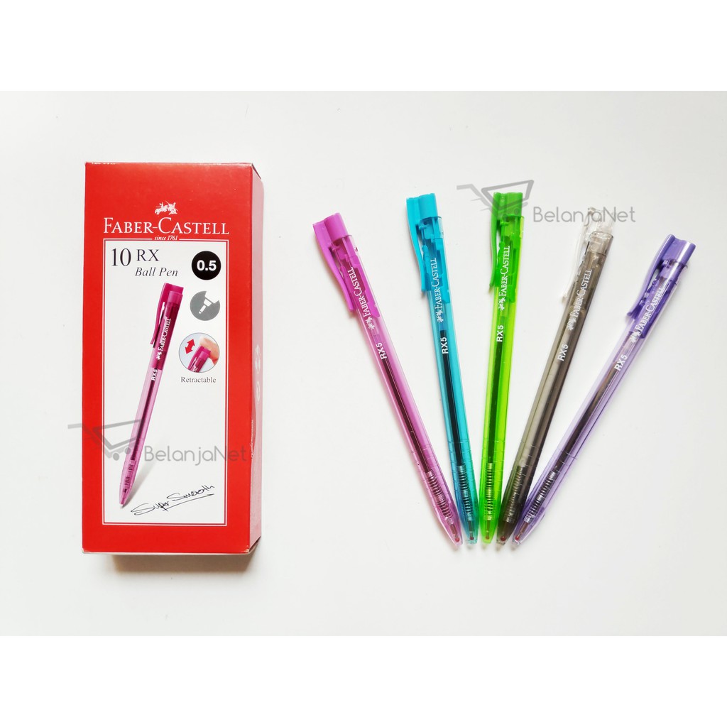 Pen Faber Castell RX-5 0.5 mm [10 PCS]