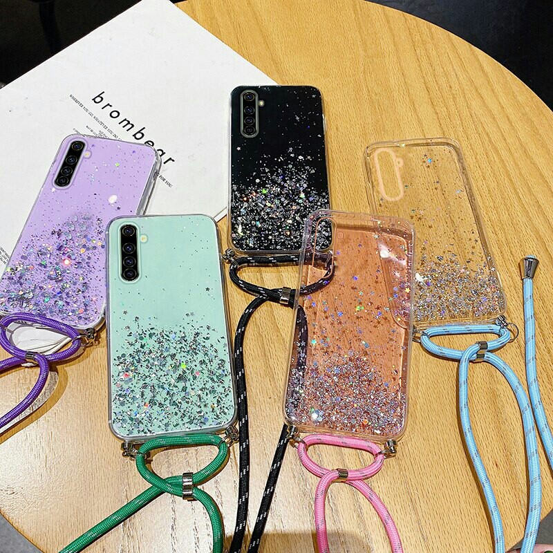 Casing Vivo V20/V20SE Glitter Lanyard Sling Tali Case Handphone Raffi Nagita Mama Gigi Onsu WEIKA