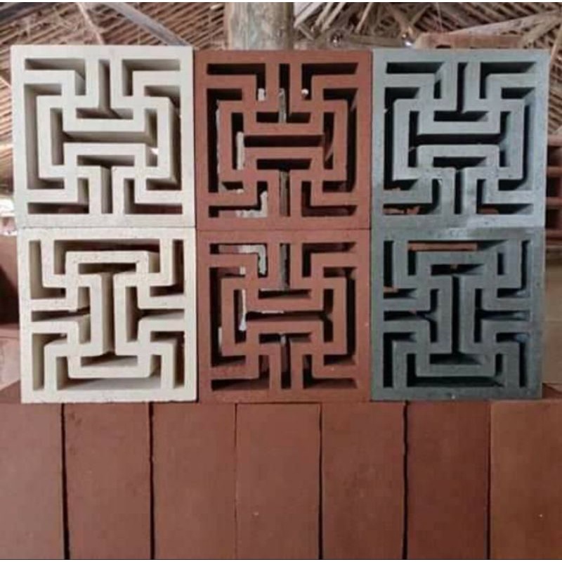 roster beton,loster lubang angin,labirin,jalusi