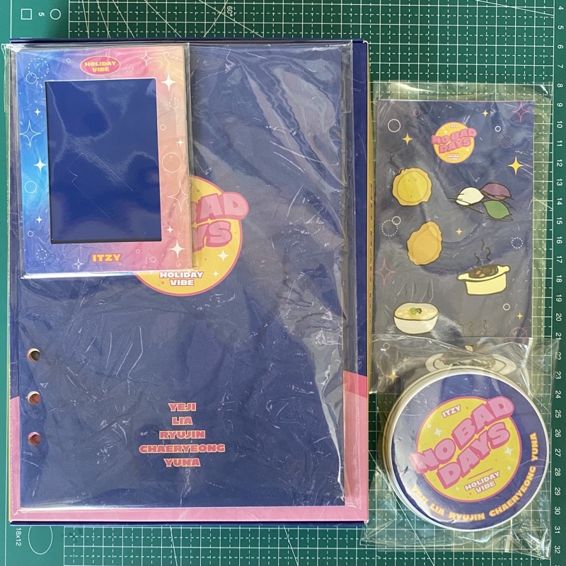 ITZY - No Bad Days NBD SEPTEMBER Merch | Box, Bracelet, Sticker Set, Paper Frame, Diary Refill