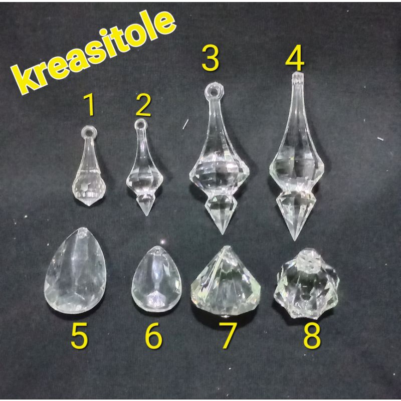 BANDUL RONCEAN KRISTAL AKRILIK