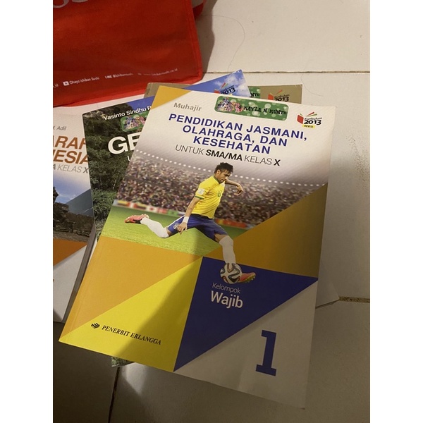 BUKU PJOK KELAS 10 ERLANGGA BEKAS