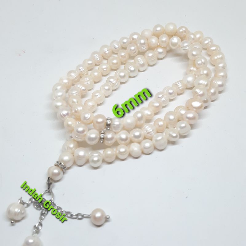 TASBIH MUTIARA TAWAR 100% ORIGINAL