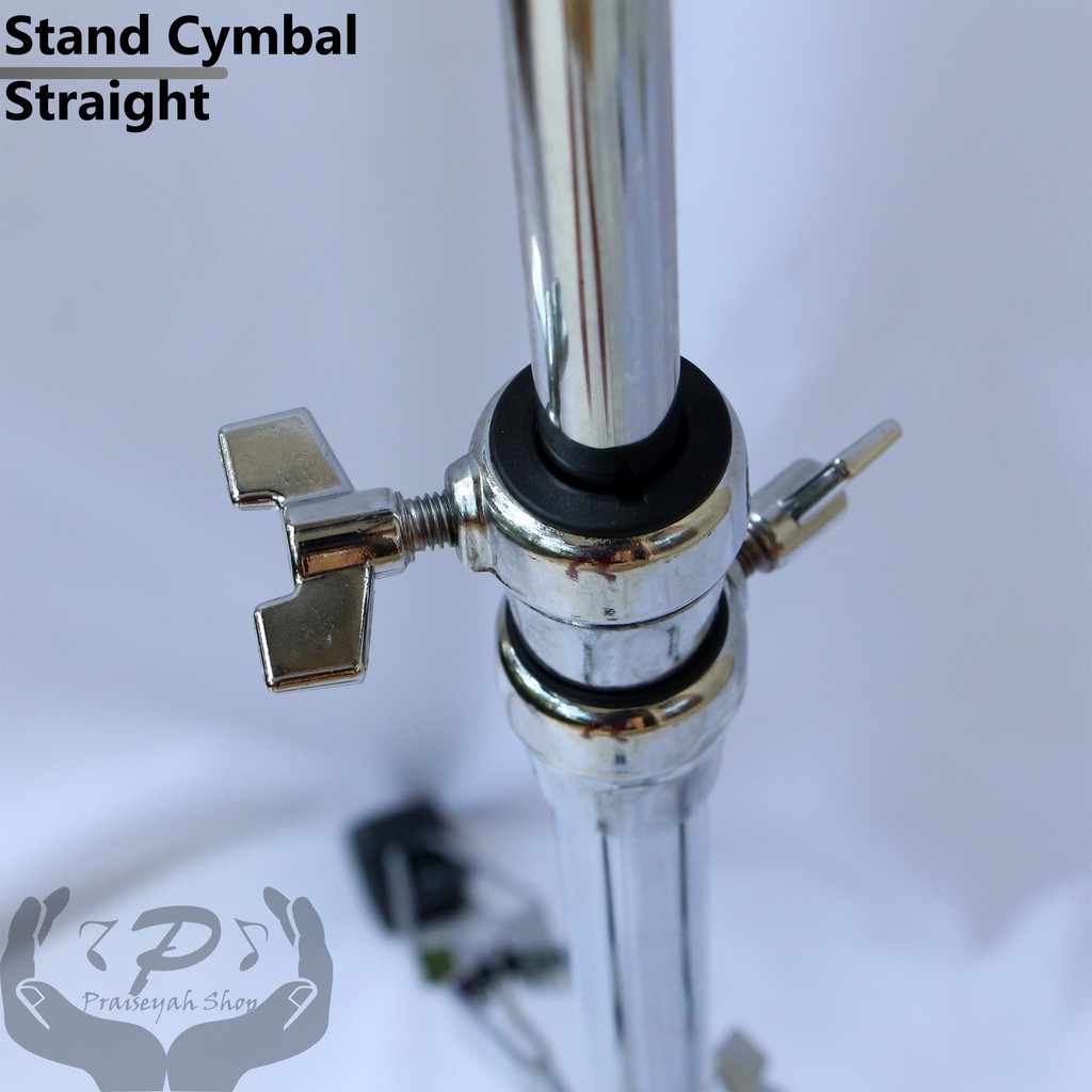 Stand Cymbal Straight Crash / Splash Drum Lurus Simbal
