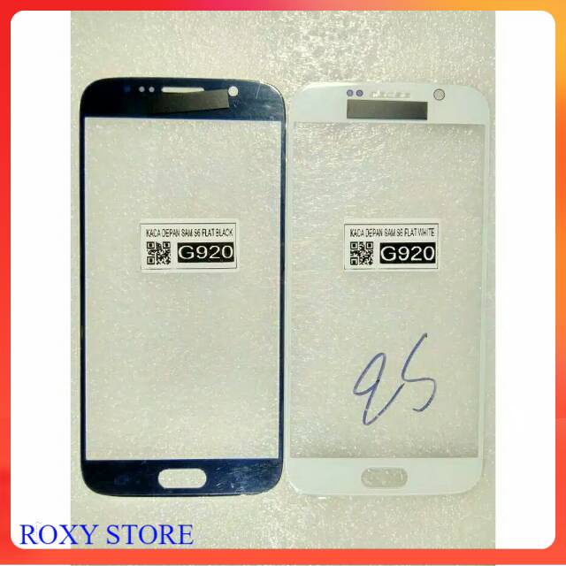 Kaca Touchscreen Depan Samsung Galaxy S6 Flat G920 Original