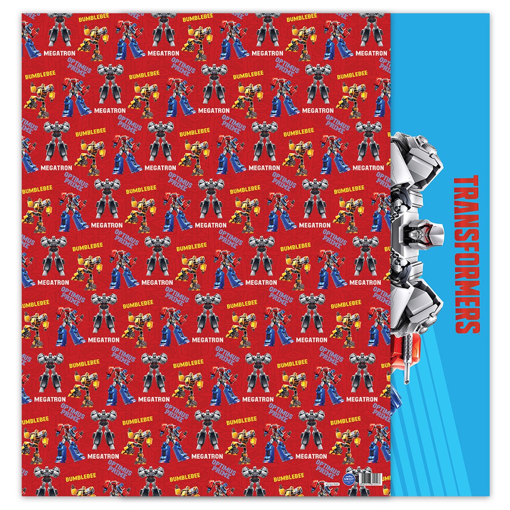 

SOMETHING SWEET CARDS - WRAPPING PAPER - KERTAS KADO - TRANSFORMER - TF089