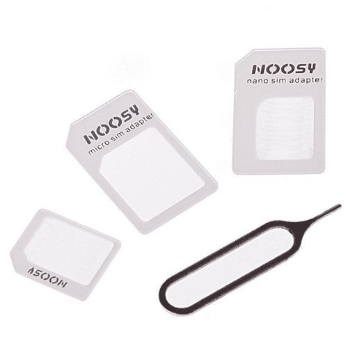 ANG NOOSY ADAPTER NANO SIM CARD 4 IN 1 / SIMCARD ADAPTER NANO NOOSY