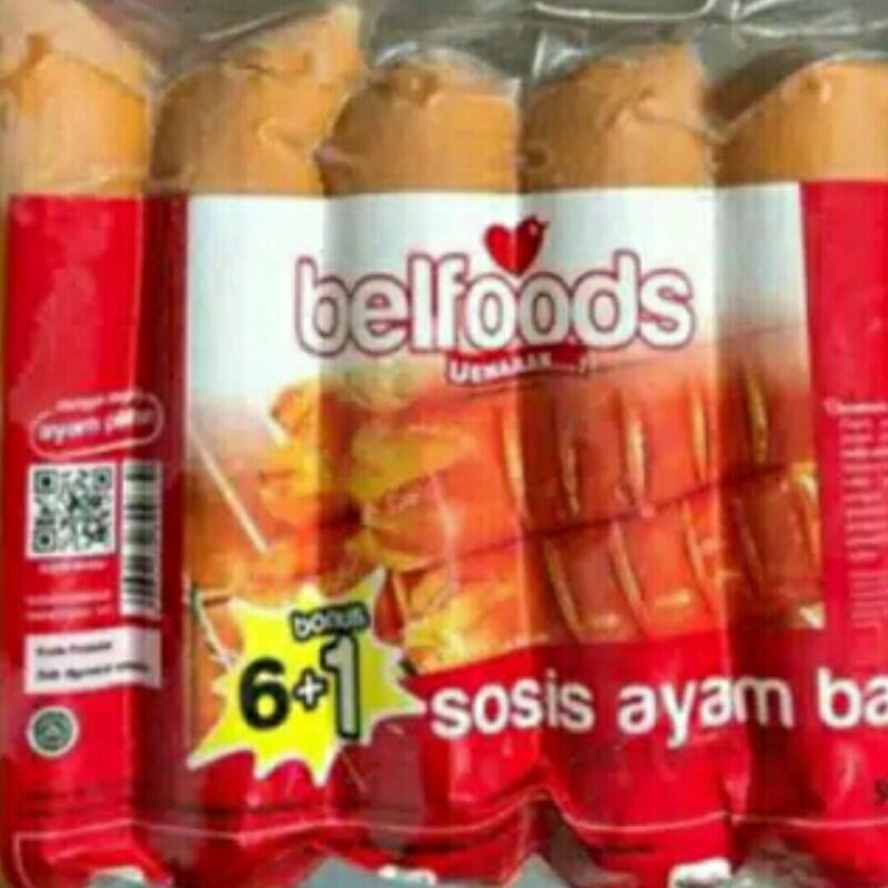 

Sosis Belfood ayam bakar 500gm