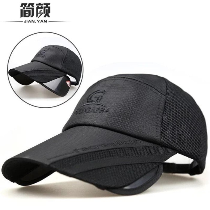Topi Pria Topi Mancing Pria Impor / Topi Murah(K0X9) BEST SELLER Topi Pria Distro Topi Pria Keren To