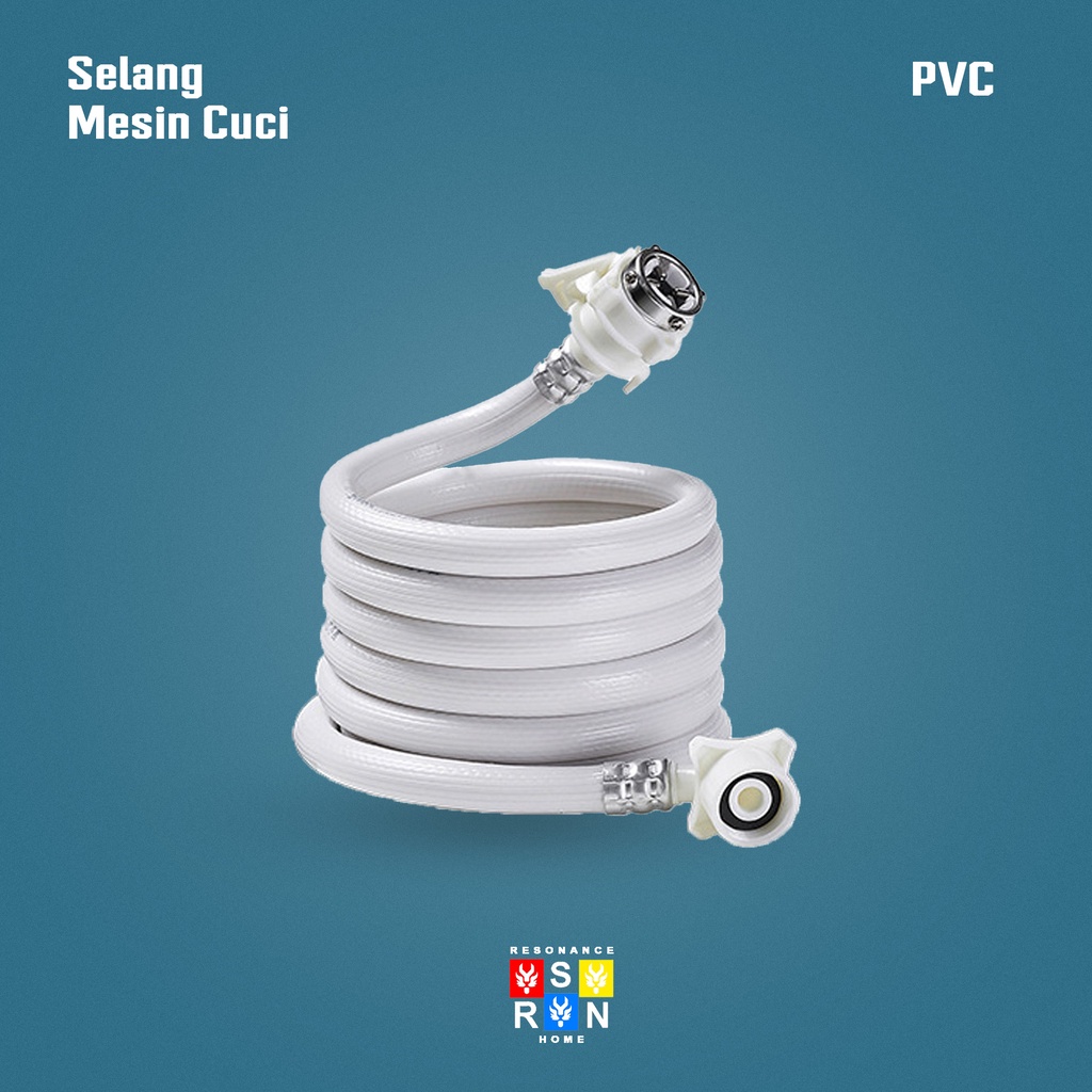 Selang Mesin Cuci Inlet Hose 1M 1.5M 2M 3M 5M/ Selang Pembuangan Air Mesin Cuci High Quality