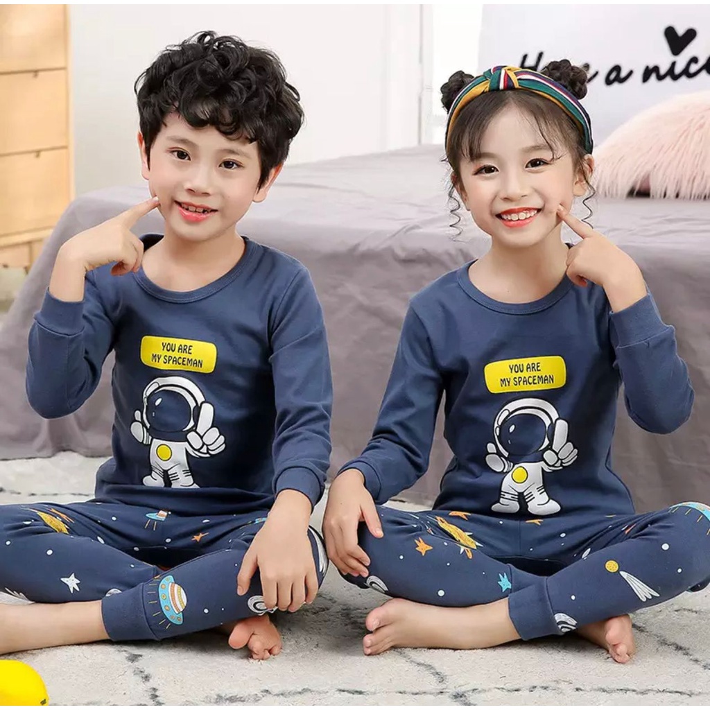 PROMO -SETELAN ANAK ANAK 1-5 TAHUN PIYAMA KAOS ANAK TERBARU SETELAN ANAK SPACE MAN SETELAN ANAK LAKI LAKI SETELAN ANAK PEREMPUAN BAJU ANAK LAKI LAKI BAJU ANAK PEREMPUAN SETELAN ANAK TERLARIS