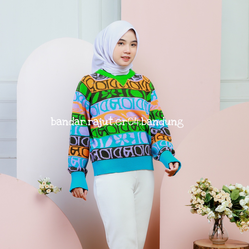 SWEATER RAJUT SYAHNAZ/BRANDED 7 GATE