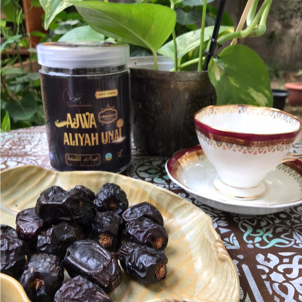 

[COD] Kurma AJWA ALIYAH UNAI Organik Premium 500 gram / Kurma NABI Asli Madinah Best Quality